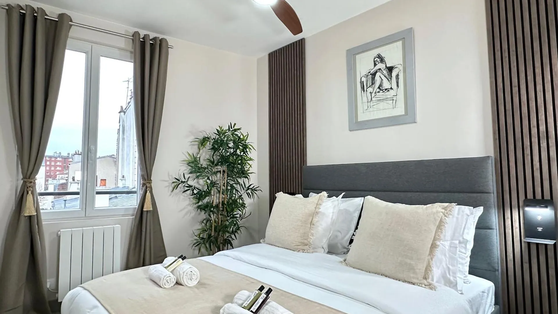 Villette - Buttes Chaumont'S Park -Entire Flats Paris Apartment